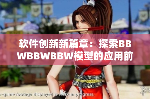 软件创新新篇章：探索BBWBBWBBW模型的应用前景