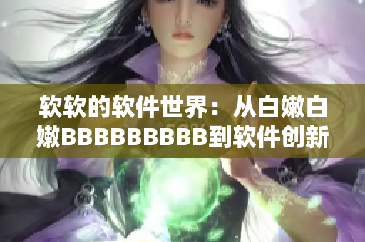 软软的软件世界：从白嫩白嫩BBBBBBBBB到软件创新的故事