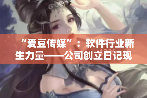 “爱豆传媒”：软件行业新生力量——公司创立日记现剖析