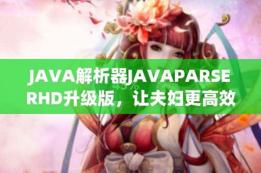 JAVA解析器JAVAPARSERHD升级版，让夫妇更高效编写软件！