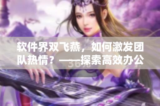 软件界双飞燕，如何激发团队热情？——探索高效办公之道