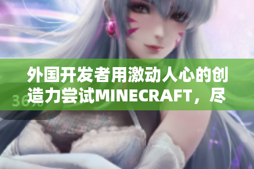 外国开发者用激动人心的创造力尝试MINECRAFT，尽显编程天赋