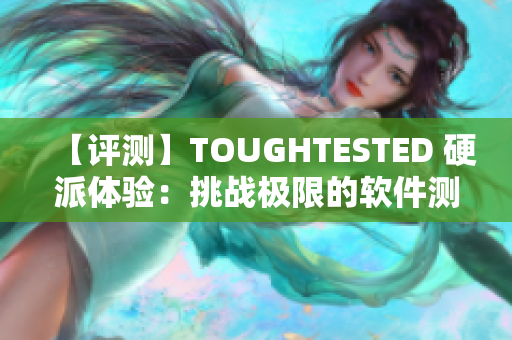 【评测】TOUGHTESTED 硬派体验：挑战极限的软件测试