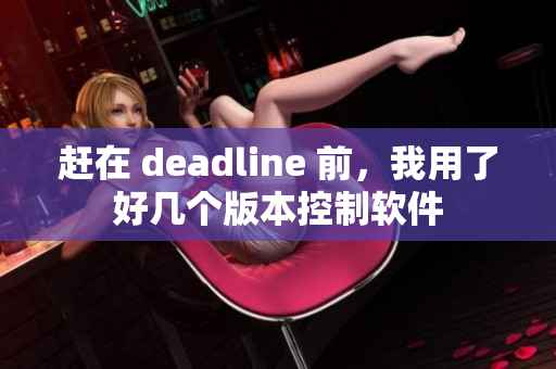 赶在 deadline 前，我用了好几个版本控制软件