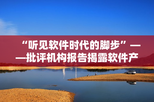 “听见软件时代的脚步”——批评机构报告揭露软件产业市场盲目投资现状