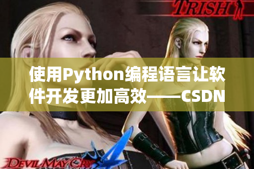 使用Python编程语言让软件开发更加高效——CSDN探秘