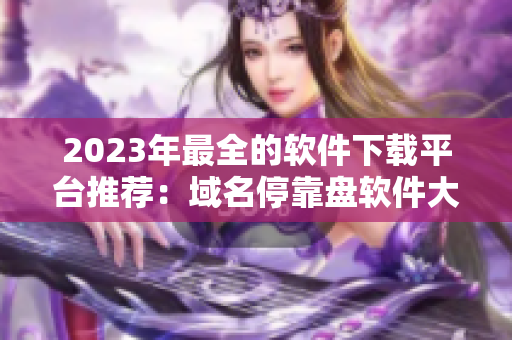 2023年最全的软件下载平台推荐：域名停靠盘软件大全
