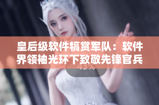 皇后级软件犒赏军队：软件界领袖光环下致敬先锋官兵