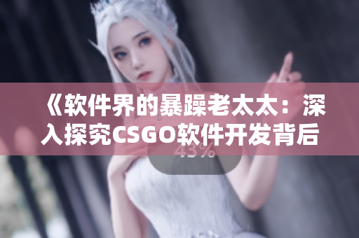 《软件界的暴躁老太太：深入探究CSGO软件开发背后的完美平衡》