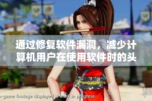 通过修复软件漏洞，减少计算机用户在使用软件时的头痛之日