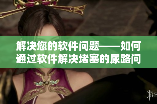 解决您的软件问题——如何通过软件解决堵塞的尿路问题