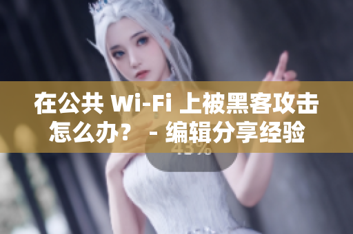 在公共 Wi-Fi 上被黑客攻击怎么办？ - 编辑分享经验