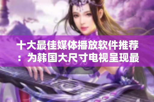 十大最佳媒体播放软件推荐：为韩国大尺寸电视呈现最佳视听体验