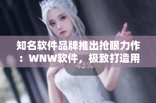 知名软件品牌推出抢眼力作：WNW软件，极致打造用户体验