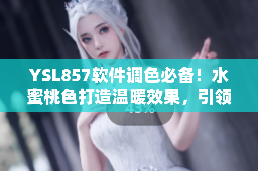 YSL857软件调色必备！水蜜桃色打造温暖效果，引领时尚潮流
