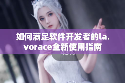 如何满足软件开发者的la.vorace全新使用指南