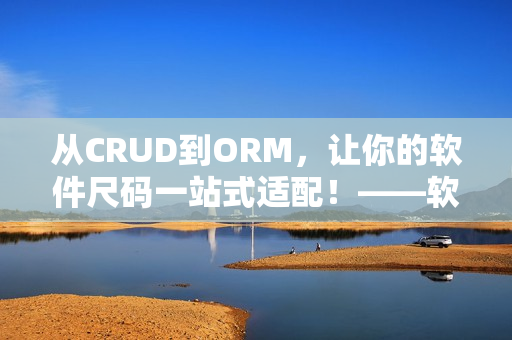 从CRUD到ORM，让你的软件尺码一站式适配！——软件尺码专线