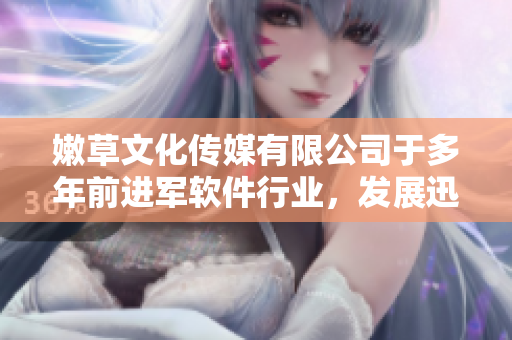 嫩草文化传媒有限公司于多年前进军软件行业，发展迅速