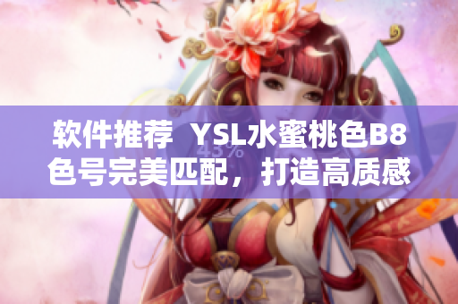 软件推荐  YSL水蜜桃色B8色号完美匹配，打造高质感UI设计！