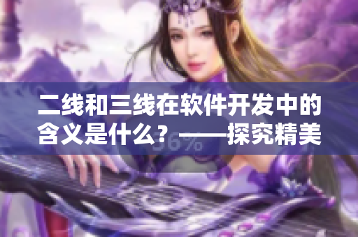 二线和三线在软件开发中的含义是什么？——探究精美日产MV的奥秘
