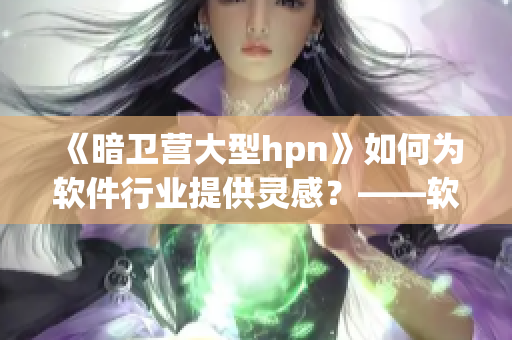 《暗卫营大型hpn》如何为软件行业提供灵感？——软件创新篇。