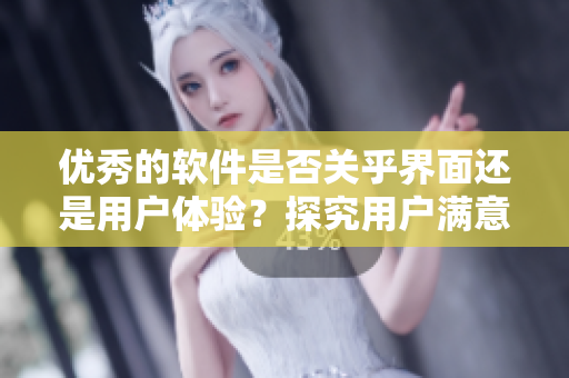 优秀的软件是否关乎界面还是用户体验？探究用户满意度