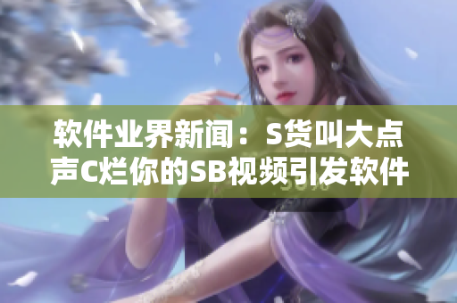 软件业界新闻：S货叫大点声C烂你的SB视频引发软件安全争议