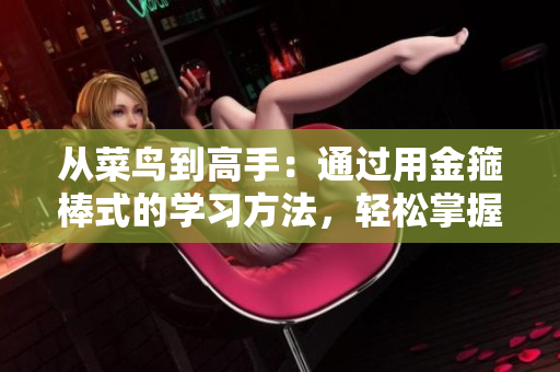从菜鸟到高手：通过用金箍棒式的学习方法，轻松掌握软件技能