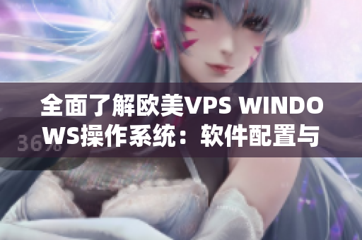 全面了解欧美VPS WINDOWS操作系统：软件配置与使用攻略