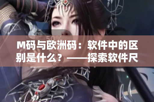 M码与欧洲码：软件中的区别是什么？——探索软件尺码定义的差异