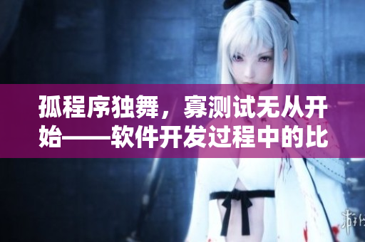 孤程序独舞，寡测试无从开始——软件开发过程中的比喻。