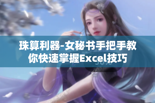 珠算利器-女秘书手把手教你快速掌握Excel技巧