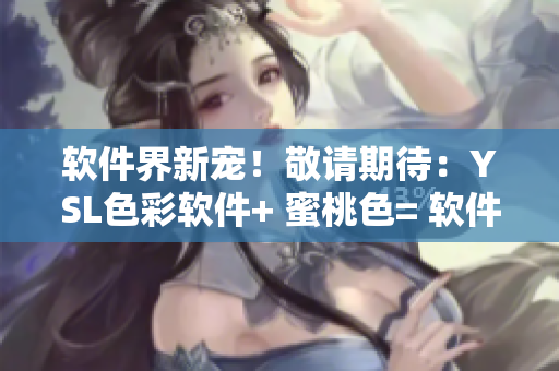 软件界新宠！敬请期待：YSL色彩软件+ 蜜桃色= 软件美学新标杆！