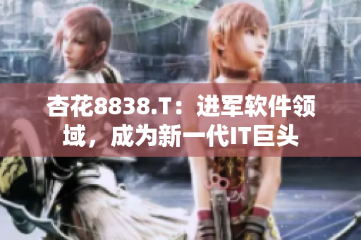 杏花8838.T：进军软件领域，成为新一代IT巨头