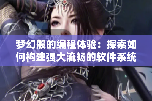 梦幻般的编程体验：探索如何构建强大流畅的软件系统