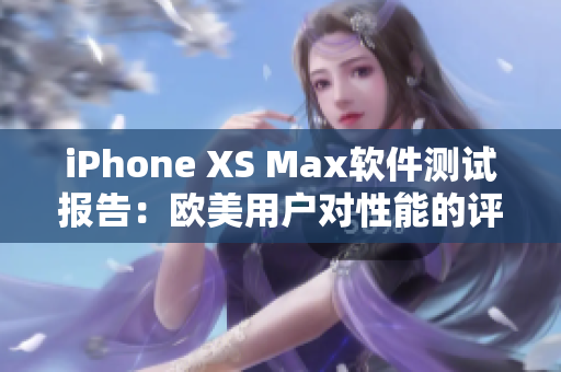 iPhone XS Max软件测试报告：欧美用户对性能的评价与反馈