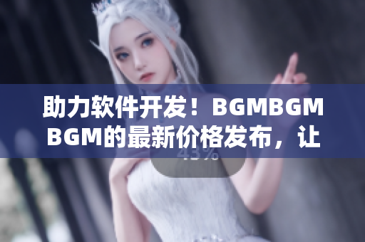 助力软件开发！BGMBGMBGM的最新价格发布，让您的程序更具竞争力