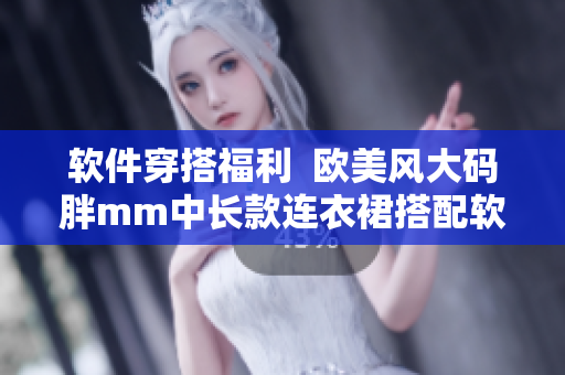 软件穿搭福利  欧美风大码胖mm中长款连衣裙搭配软件推荐