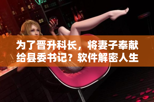 为了晋升科长，将妻子奉献给县委书记？软件解密人生奥秘