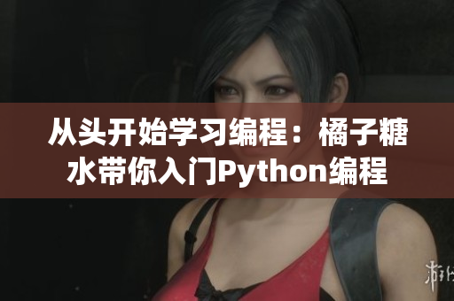 从头开始学习编程：橘子糖水带你入门Python编程