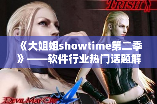 《大姐姐showtime第二季》——软件行业热门话题解析！