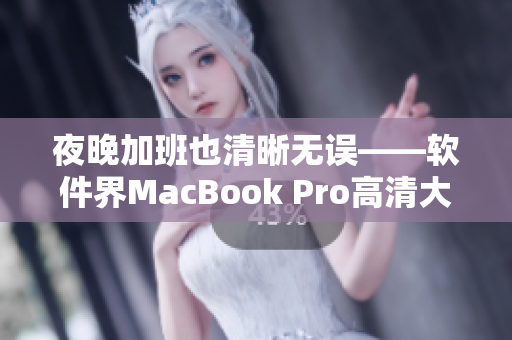 夜晚加班也清晰无误——软件界MacBook Pro高清大屏实测