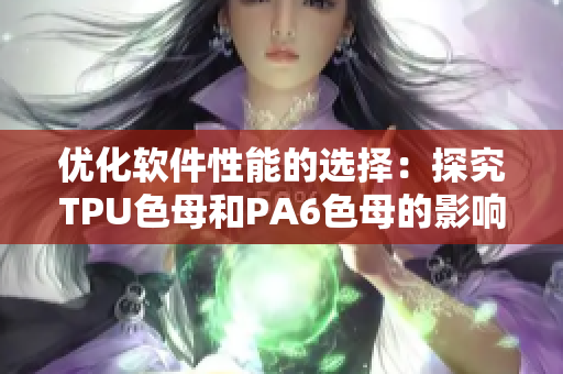 优化软件性能的选择：探究TPU色母和PA6色母的影响