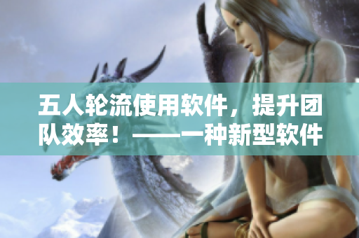 五人轮流使用软件，提升团队效率！——一种新型软件使用模式的探索