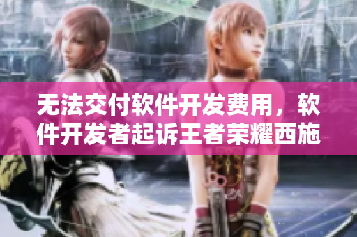 无法交付软件开发费用，软件开发者起诉王者荣耀西施欠款纠纷