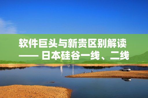 软件巨头与新贵区别解读 —— 日本硅谷一线、二线、三线的软件产业差异