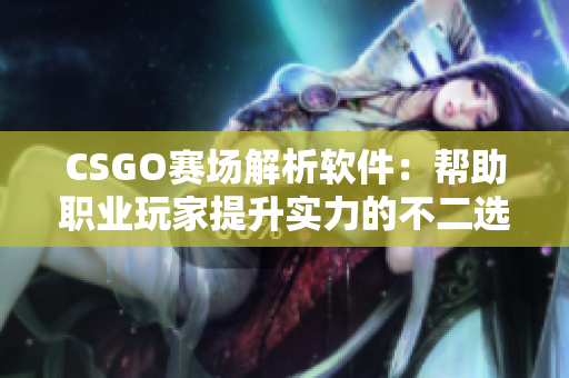 CSGO赛场解析软件：帮助职业玩家提升实力的不二选择