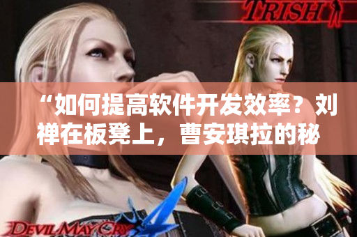 “如何提高软件开发效率？刘禅在板凳上，曹安琪拉的秘诀解析”