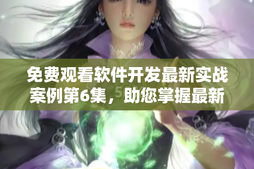 免费观看软件开发最新实战案例第6集，助您掌握最新技术！
