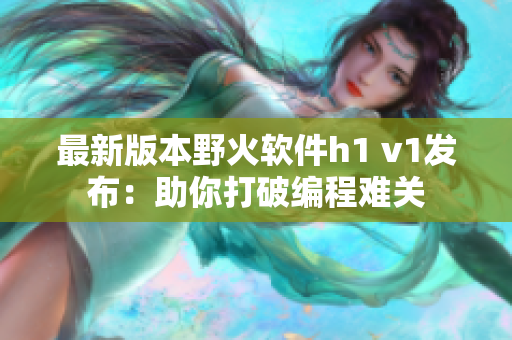 最新版本野火软件h1 v1发布：助你打破编程难关